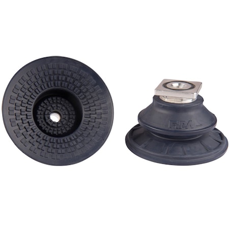 Fipa Bellows vacuum cup diam. 83 mm, NBR blue, with R-Adapt 22.080.200.1